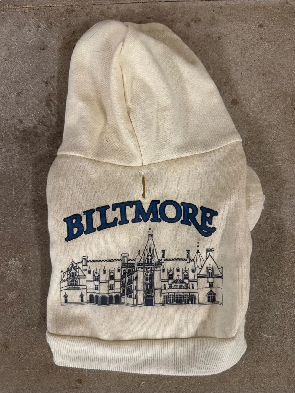 Cream Kids Hoodie with Graphic